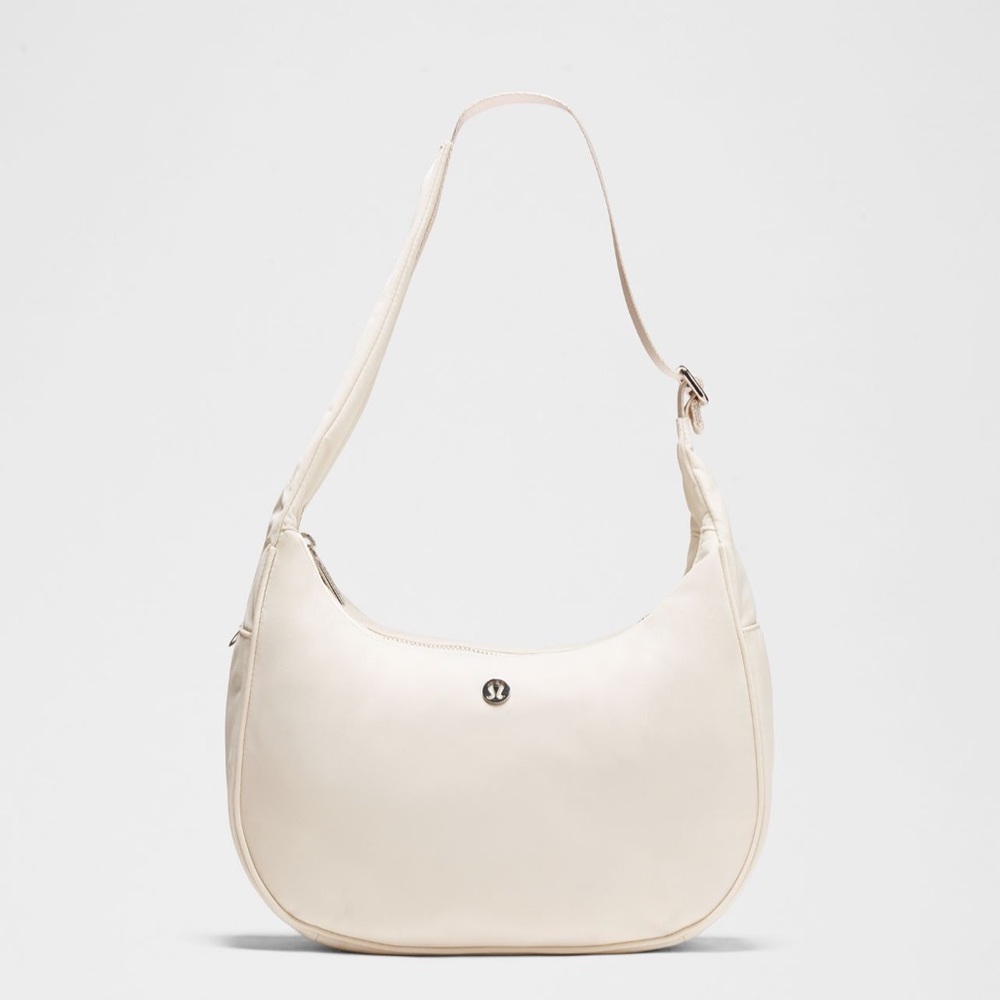 Lululemon Athletica Cream Minimalist Shoulder Bag